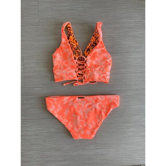 NWT Maaji Marigold Republic Signature Reversible Bikini Size Small - Picture 2 of 8